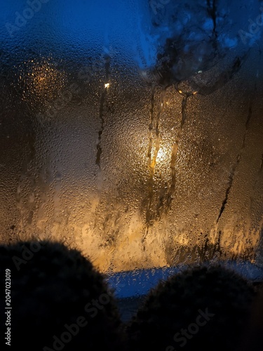 rain on the window