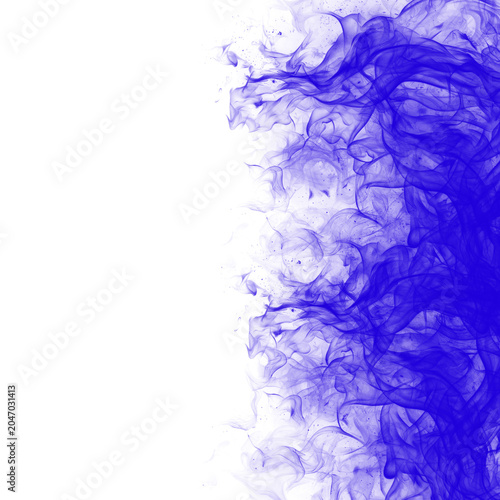 blue fire effect