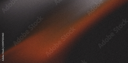 Black grey orange grainy texture background, abstract color wave noisy dark banner web poster header cover wallpaper backdrop design