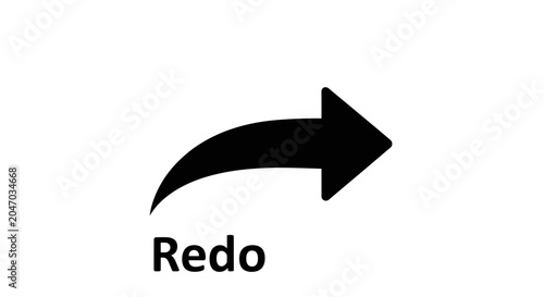 Redo Button Symbol Arrow Icon.