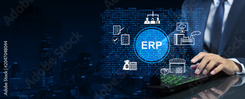 Konstfotografi run business with ERP software that manages HR, manufacturer, supporting automat
