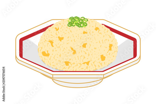 炒飯のイラスト