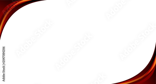 Foto Decorative corner element with red and gold