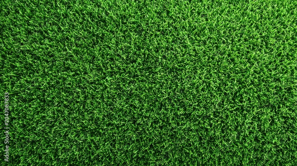 Fototapeta premium Vibrant green grass texture, perfect for backgrounds and natural design elements