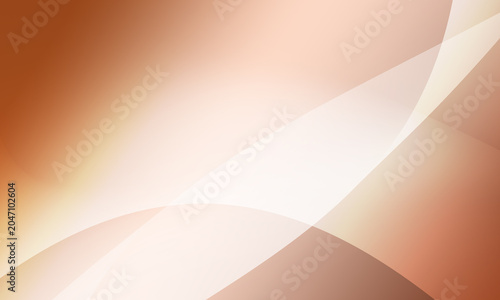 abstract gold brown smooth striped lines wave curve modern technology with shine light background