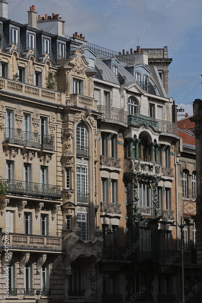 Fototapeta premium Paris 10 - Immeuble de style