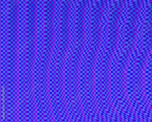 Canvas Print Hidden Potion in Magic Eye Stereogram Optical Illusion for Halloween