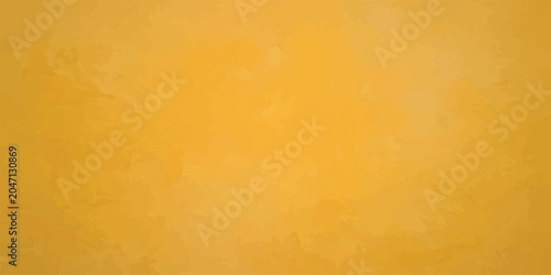 Bild auf Leinwand Solid yellow painted wall texture surface with background backdrop minimalist ab