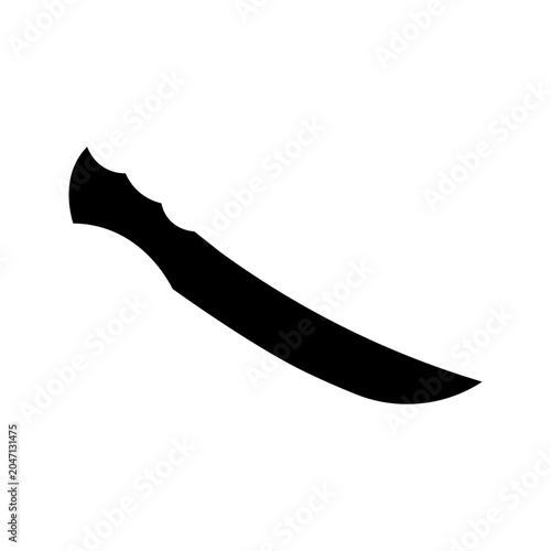 dagger icon graphic vector icon