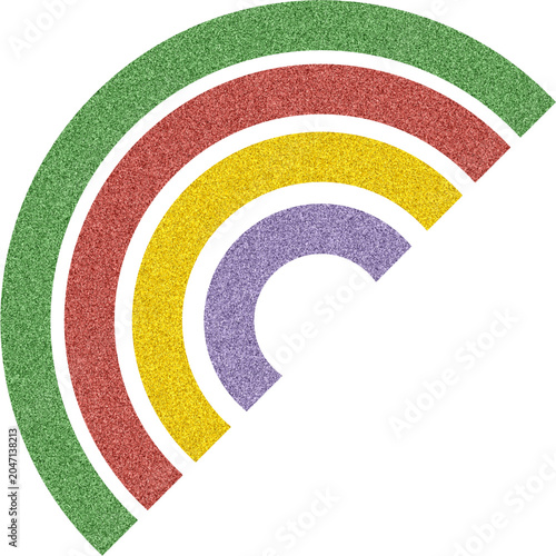 Rainbow Retro Noise