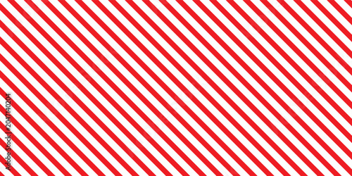 Tableau sur toile Slash line pattern thick diagonal red stripe background. eps 10