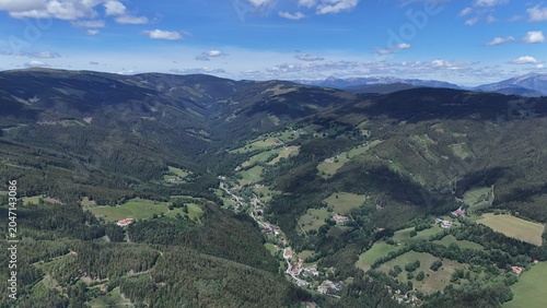 Drohnenpanorama über Mariensee und Hochwechsel
