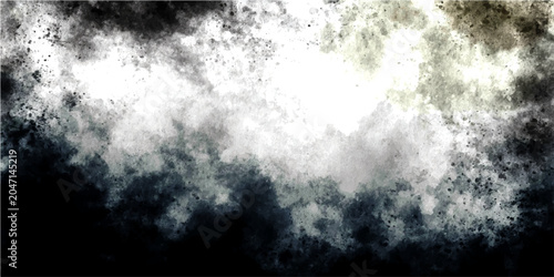 Canvastavla Dark clouds gathering ominous storm sky with turbulent atmosphere and moody lighting effect for background