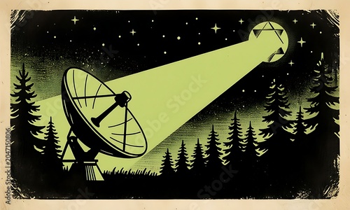satellite dish antenna