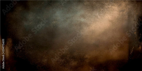 Schilderij op canvas Mysterious ethereal smoke swirl abstract textured background, ambient lighting evokes moody atmosphere