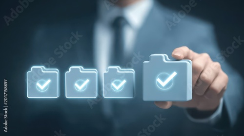 To ensure compliance, the organisation uses a specific procedure for documentation of each file kept within the secure corporate archive governance.