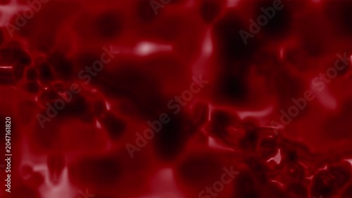 Microscopic red blood cells in human veins, showcasing circulatory systems for medical, scientific, educational, or healthcare designs and projects.