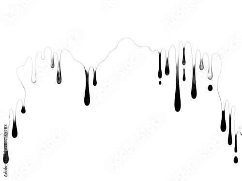 Icicles Vector Illustration Isolated on White Background Design Element