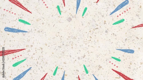Hand Drawn Radial Lines Paper Background - fibrous paper