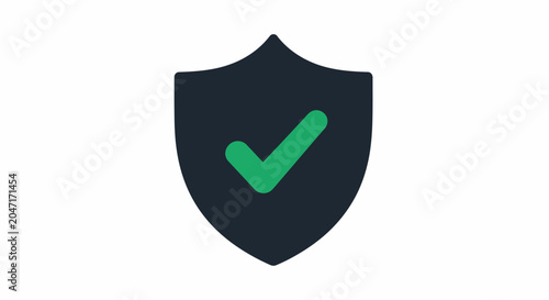 Shield with Green Check Mark.