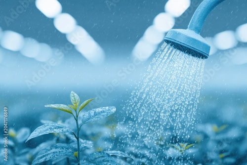 The warm rain is a promise of growth, a provision of assurance to guarantee plant support, coverage, and mud confidence.