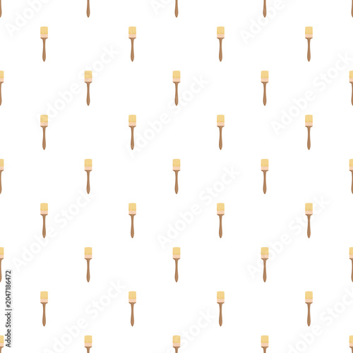 Tableau sur toile Paint brushes repeating as a seamless pattern for arts, crafts, and diy backgrou