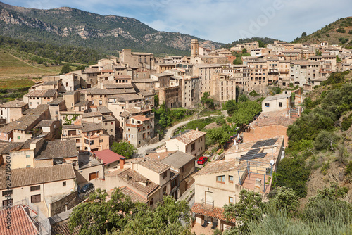 Traditional priorat village of La Vilella Baixa. Tarragona, Catalonia, Spain