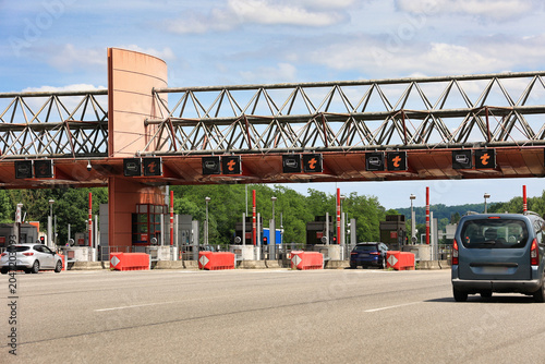 Gare péage autoroute Lestelle, Occitanie