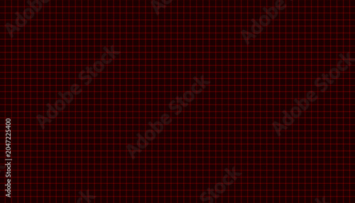 Photos Red grid lines metering seamless pattern digital tech background
