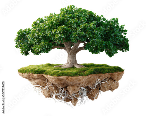 Floating Island Tree