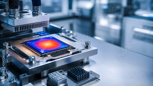 Semiconductor Chip Thermal Testing in Manufacturing Equipment