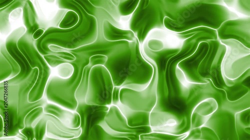 Green abstract liquid waves with bright neon ripples for dynamic designs. Ideal for backgrounds, digital art, web graphics, and presentations.