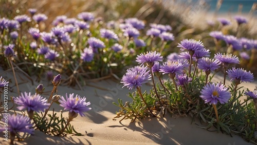 Vibrant Sea Aster Blossoms