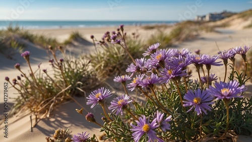 Vibrant Sea Aster Blossoms