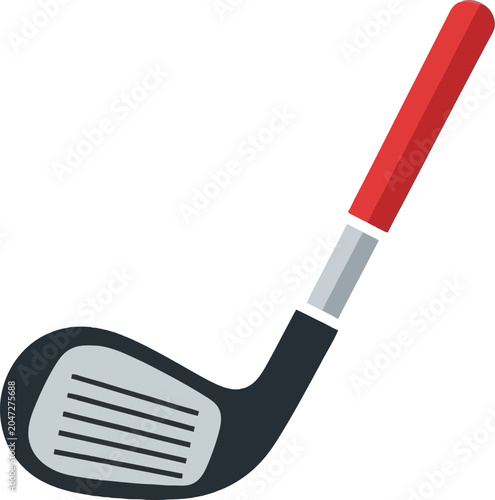 Golf Club Illustration - Sports Equipment for Golfing and Recreation.