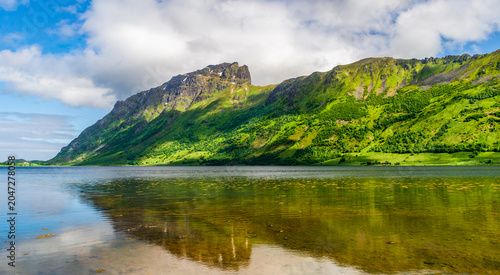Slika na platnu Lofoten Island, Norwegian Sea, Alesund, Hjorundfjord, Finnmark, Norway, Arctic,