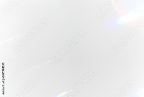 Holographic prism flare with colorful spectrum effects PNG