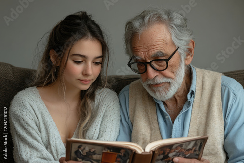 A Daughter Remembers While Sitting Beside Her Aging Father
