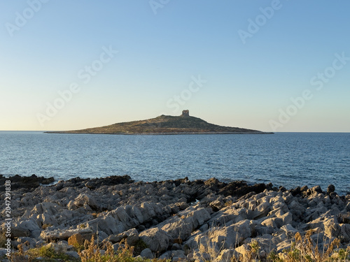 Isola delle Femmine on the Sicilian coast