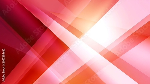 Bright Red Pink Diagonal Stripe Light Burst Abstract Background