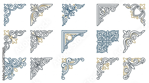 Elegant Corner Decorative Designs Collection
