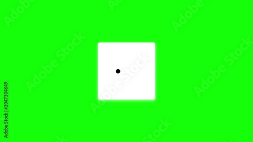Bouncing Circle Animation Between Walls