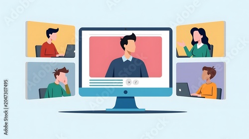 Engage your remote teams with vibrant virtual meeting platform for productive collaboration