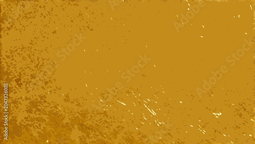 Billede på lærred Distressed gold foil texture with scattered imperfections and a slightly speckle