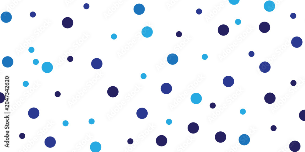 Obraz premium seamless dots textile bubble overlap fabric art circle rain drops polka drop blue creative decor corporate wallpaper design .