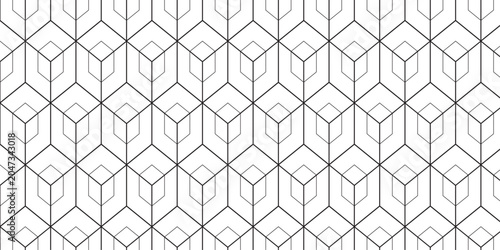 Foto Abstract geometric background seamless mosaic and low polygon triangle texture wallpaper
