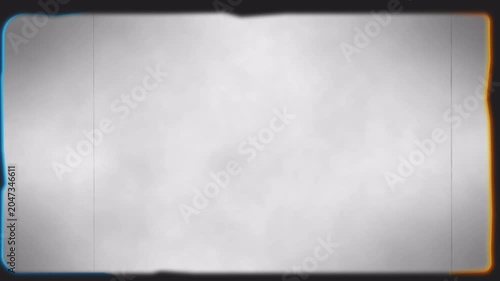 Film Grain Effects Retro Monitor Screen Frame Overlay Analog Display 4K