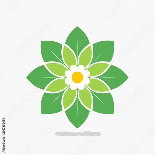 Green Flower Logo