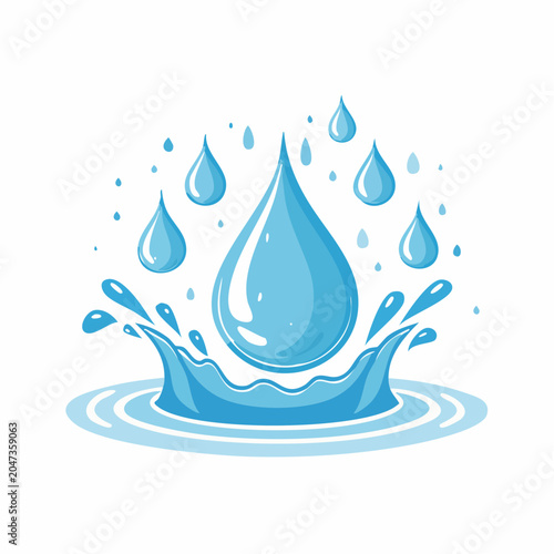 Water Drops Splash