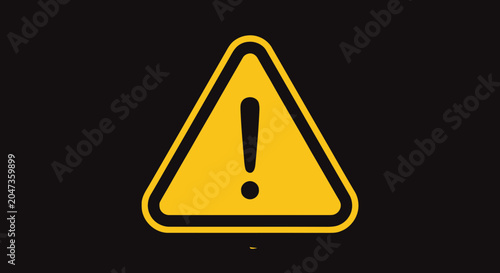 Warning Sign Exclamation Mark Symbol.